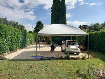 Gazebo 5x5 con gronda nuovooo