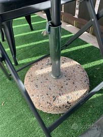 Peso porta ombrello in pietra pesante