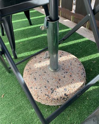 Peso porta ombrello in pietra pesante