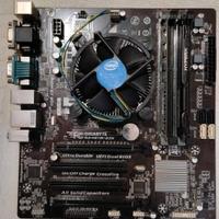 Scheda madre Gigabyte H81M-D3H + i5-4460 + 8 GB