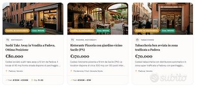 Ristoranti, Bar e attività commerciali