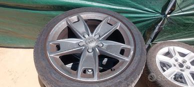 cerchi in lega audi  da 17 con gomme 225.45.17