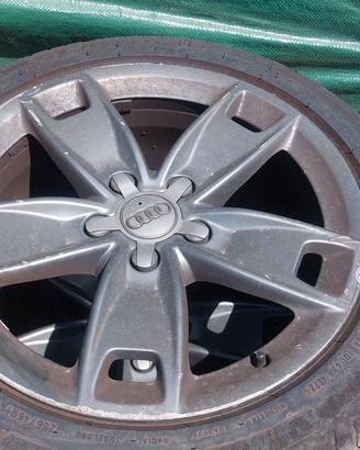 cerchi in lega audi  da 17 con gomme 225.45.17