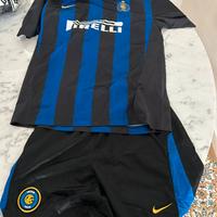 Maglietta pantaloncino ufficiale inter vintage 04