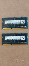 Memoria Ram SK Hynix 4GB 2Rx8 PC3L 12800S