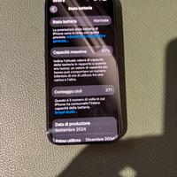 Iphone 16 black 97% batteria dic 2024