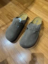 Birkenstock boston taupe 44