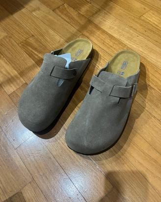 Birkenstock boston taupe 44