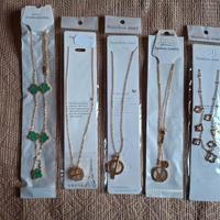 bracciali e collane 8€ l'uno acciaio inossidabile 