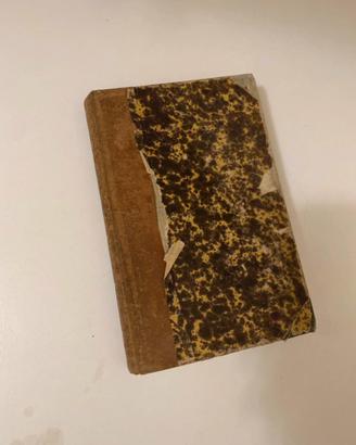 Libro antico in lingua francese 1873 aritmetica