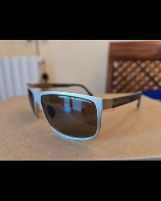 occhiali da sole porsche design metallo