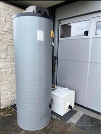 Impianto caldaia Buderus + bollitore solare termic