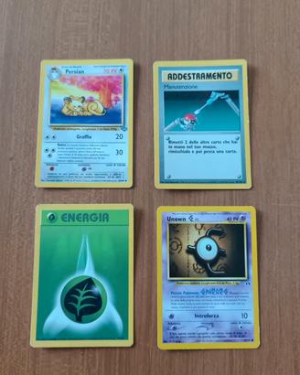 first edition flareon card Unown[T](Right-facing): No rarity (D){P}[DP2D] – 晴れる屋2