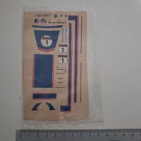 decal ad acqua modellino 1/43 Fiat 131 Abarth Leyl