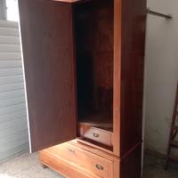 armadio antico 2 ante con specchi originali 