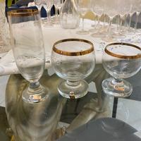 Set bohemia czechislovakia 30 pezzi 24k gold