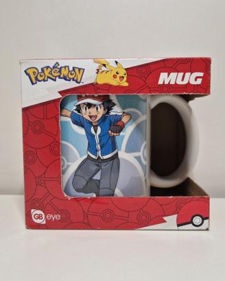 Tazza Pokemon Ufficiale: Ash e Pikachu NUOVO