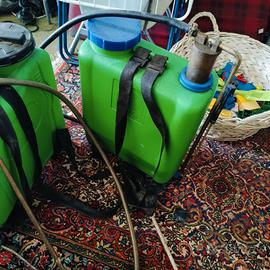 Pomba a spalla giardinaggio