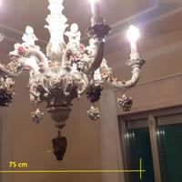 lampadario capodimonte