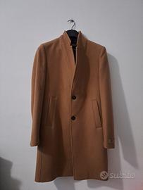 Cappotto Uomo Zara Misto Lana  Tg. M Made in italy