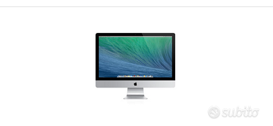 IMac 27 pollici - 2013