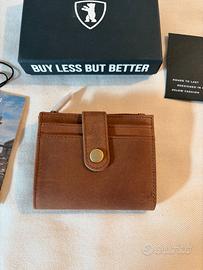 Portafoglio in pelle bovina Nuovo