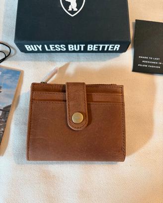 Portafoglio in pelle bovina Nuovo