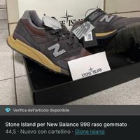 Stone island per new balance