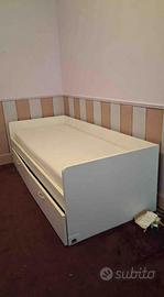 Letto con cassettone