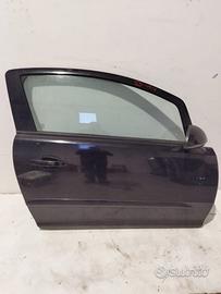 Portiera destra Opel Corsa D 3 porte nera