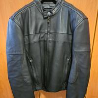 Giacca moto pelle