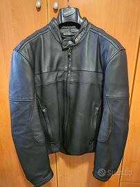 Giacca moto pelle