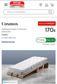 2 letti contenitori singolo +  2 materassi