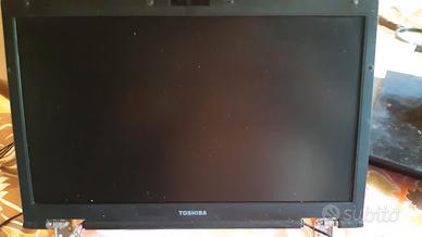 schermo x noteboock toshiba pro