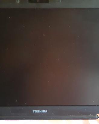 schermo x noteboock toshiba pro