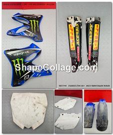 KIT PLASTICHE YAMAHA YZ 250 2002 2003 YZ250 2004