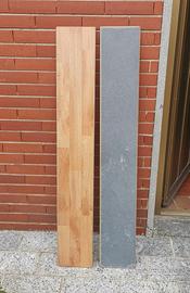 Pavimento laminato ciliegio, 750 doghe, 185 mq 
