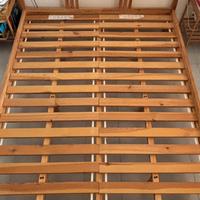 Letto con materasso in memory foam