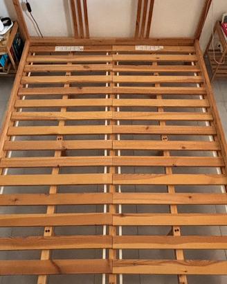 Letto con materasso in memory foam