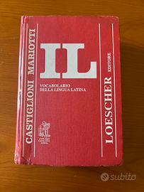 Vocabolario italiano latino Castiglioni Mariotti