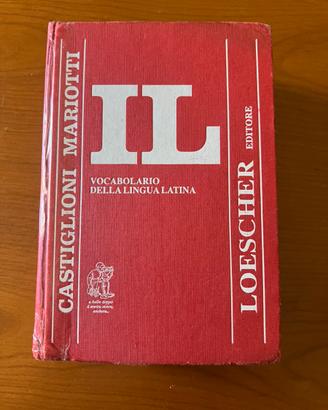 Vocabolario italiano latino Castiglioni Mariotti