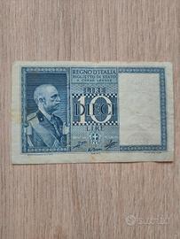 10 lire regno d'Italia 1939