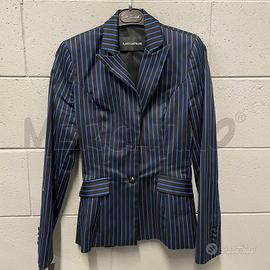 COMPLETO DONNA FLAVIO CASTELLANI NERO RIGHE BLU