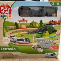 Ferrovia in legno Play Tive