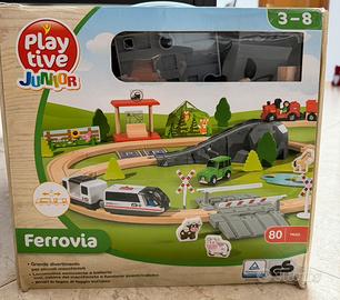 Ferrovia in legno Play Tive