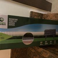 Recinzione in resina da giardino