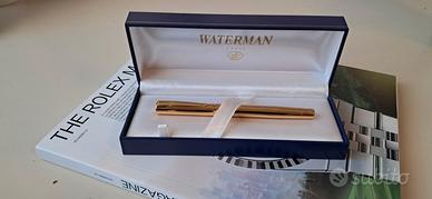Stilografica Waterman oro 18kt graduate