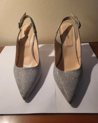 Scarpe décolleté nero giardini glitter