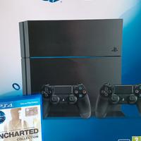 Playstation 4, 1 TB ,2 controller +gioco