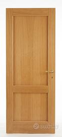 Porte interne in rovere naturale (vero legno)